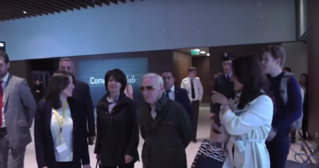 charles aznavour in yerevan